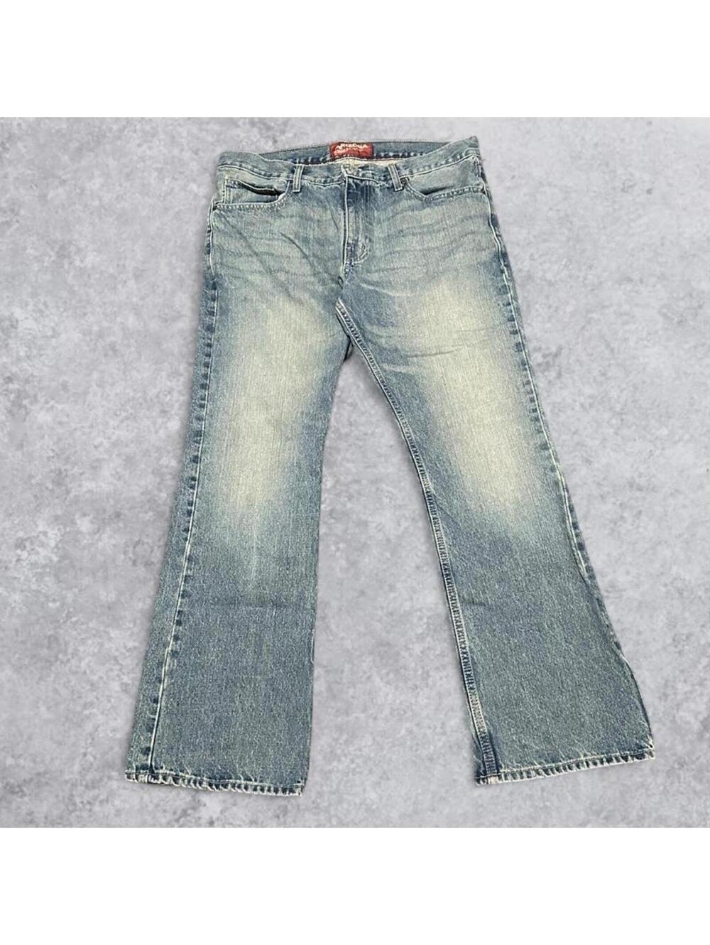 Y2K Arizona Light Faded Wash Bootcut Jeans - 33x30